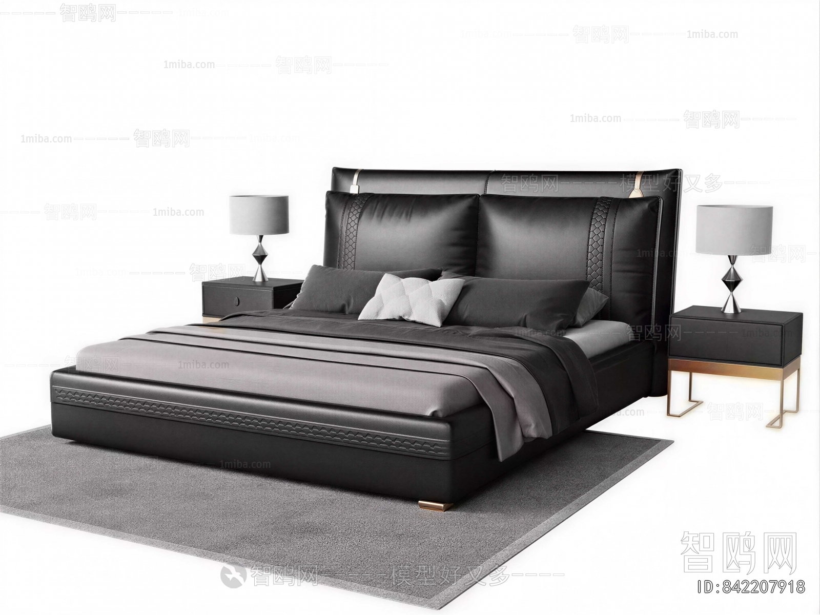 Modern Double Bed