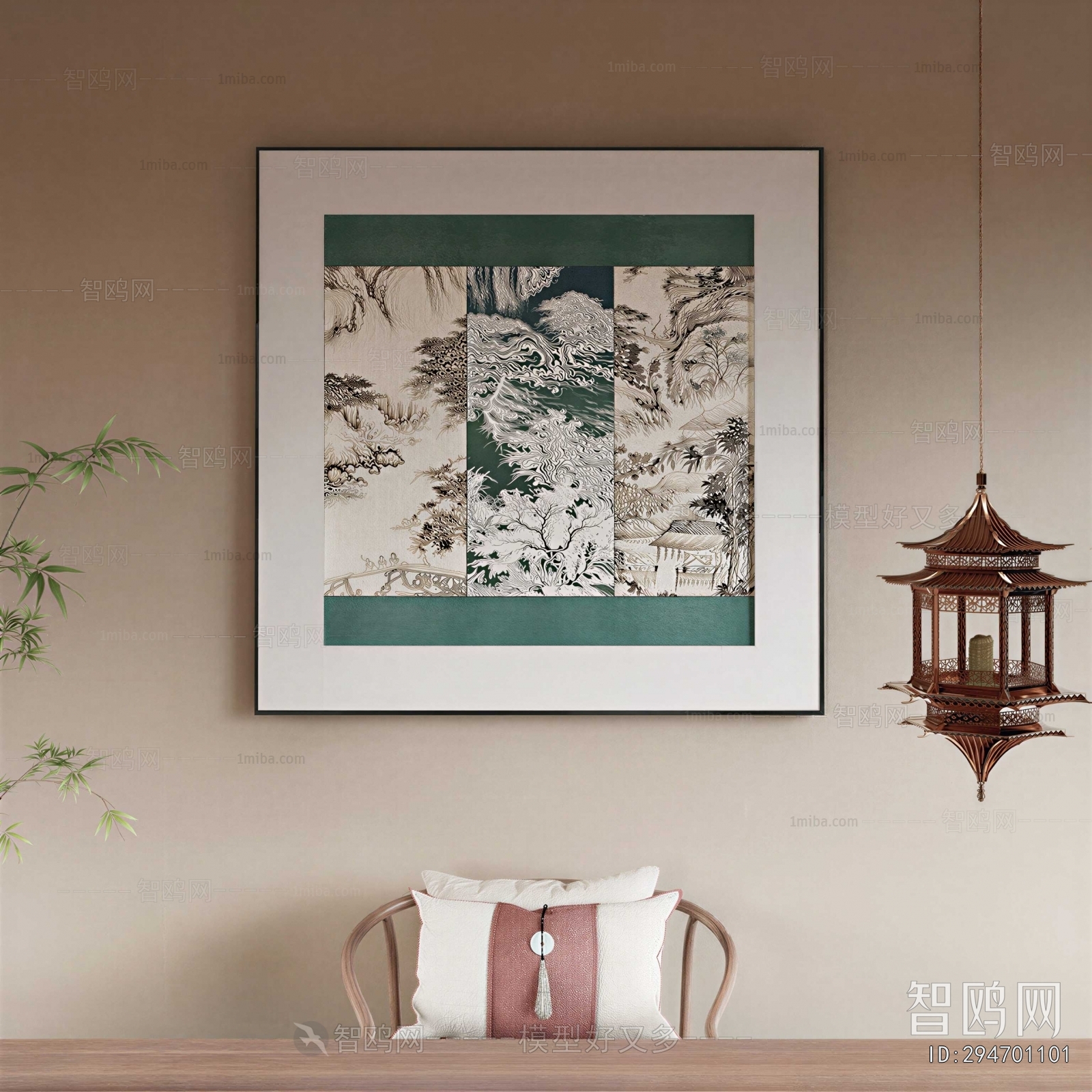 New Chinese Style Painting