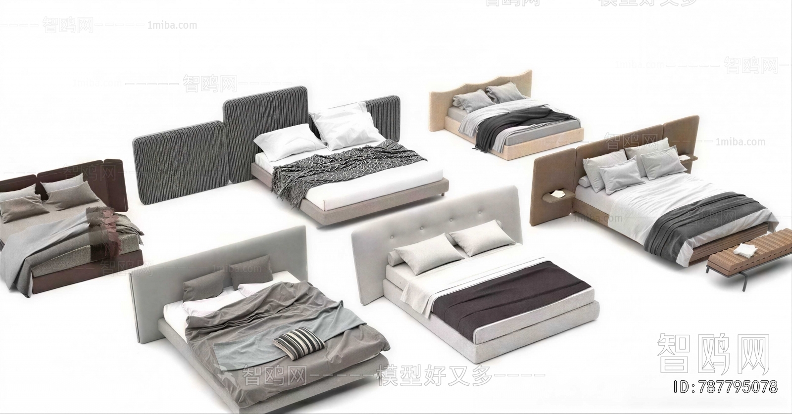 Modern Double Bed