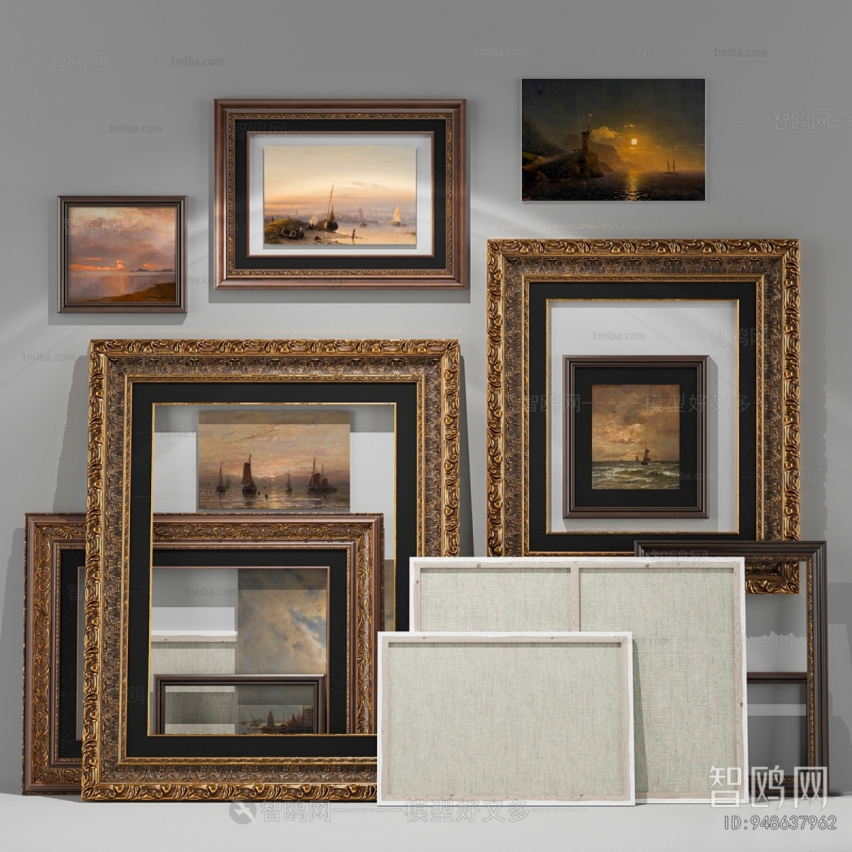 Retro Style Painting