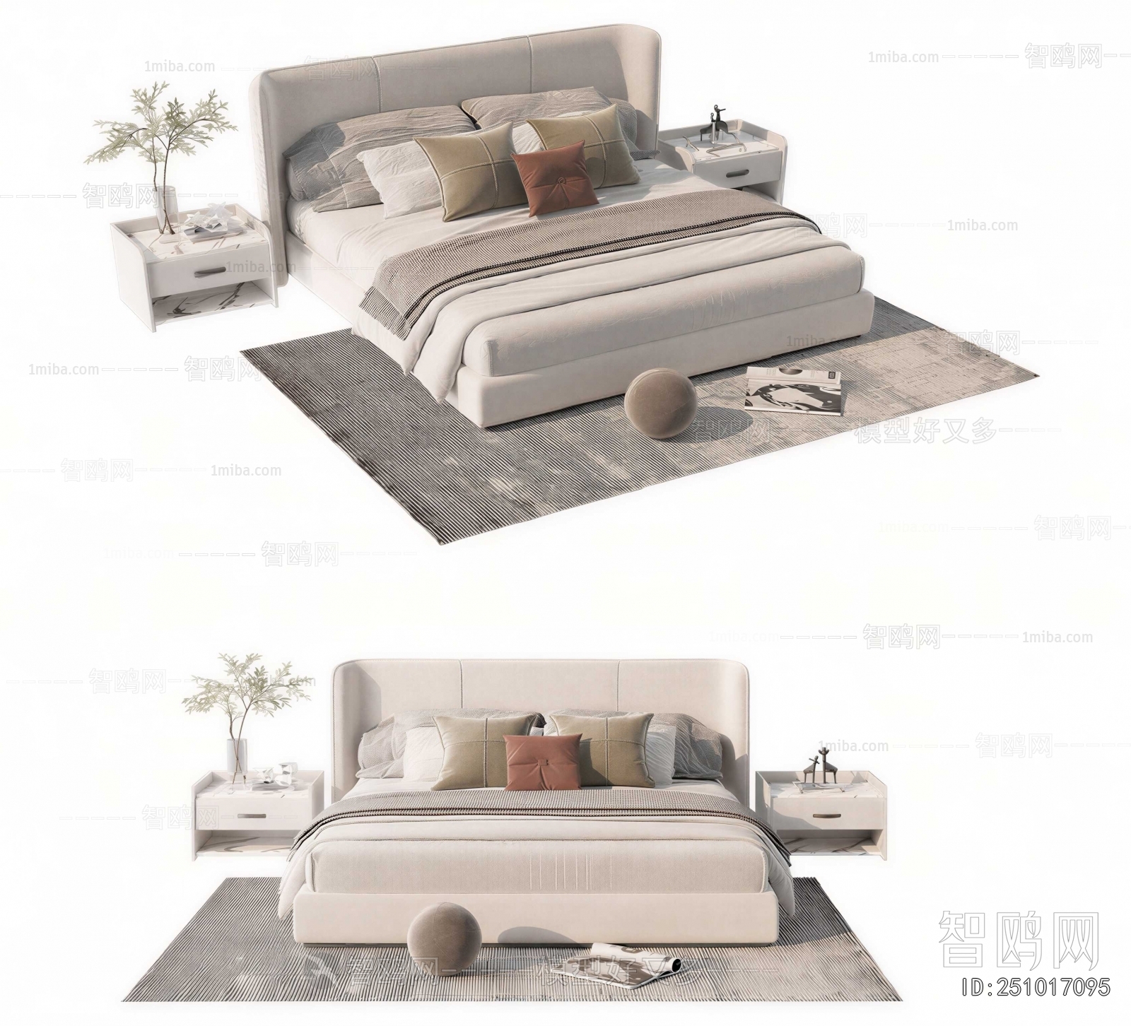 Modern Double Bed
