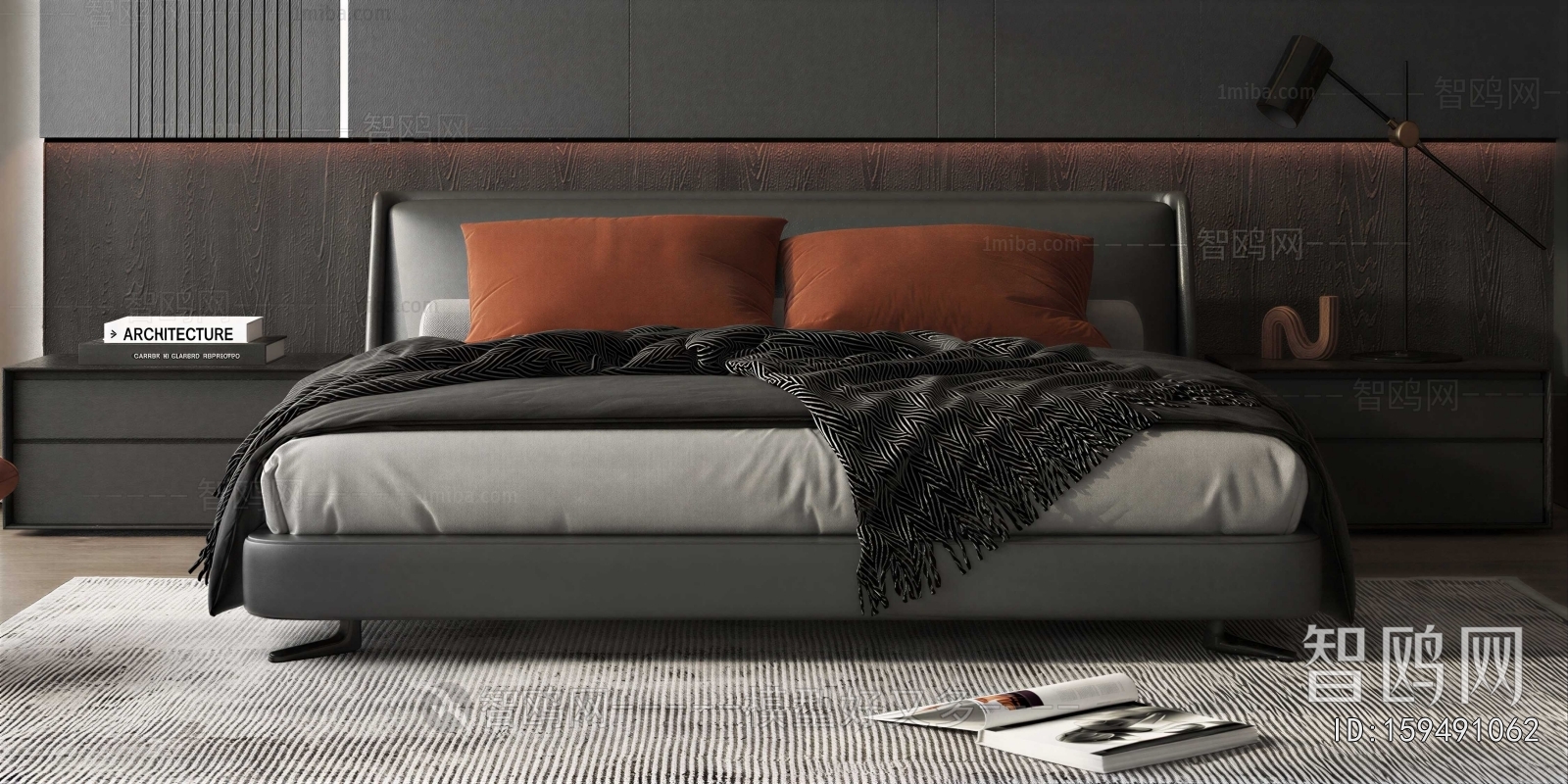 Modern Double Bed