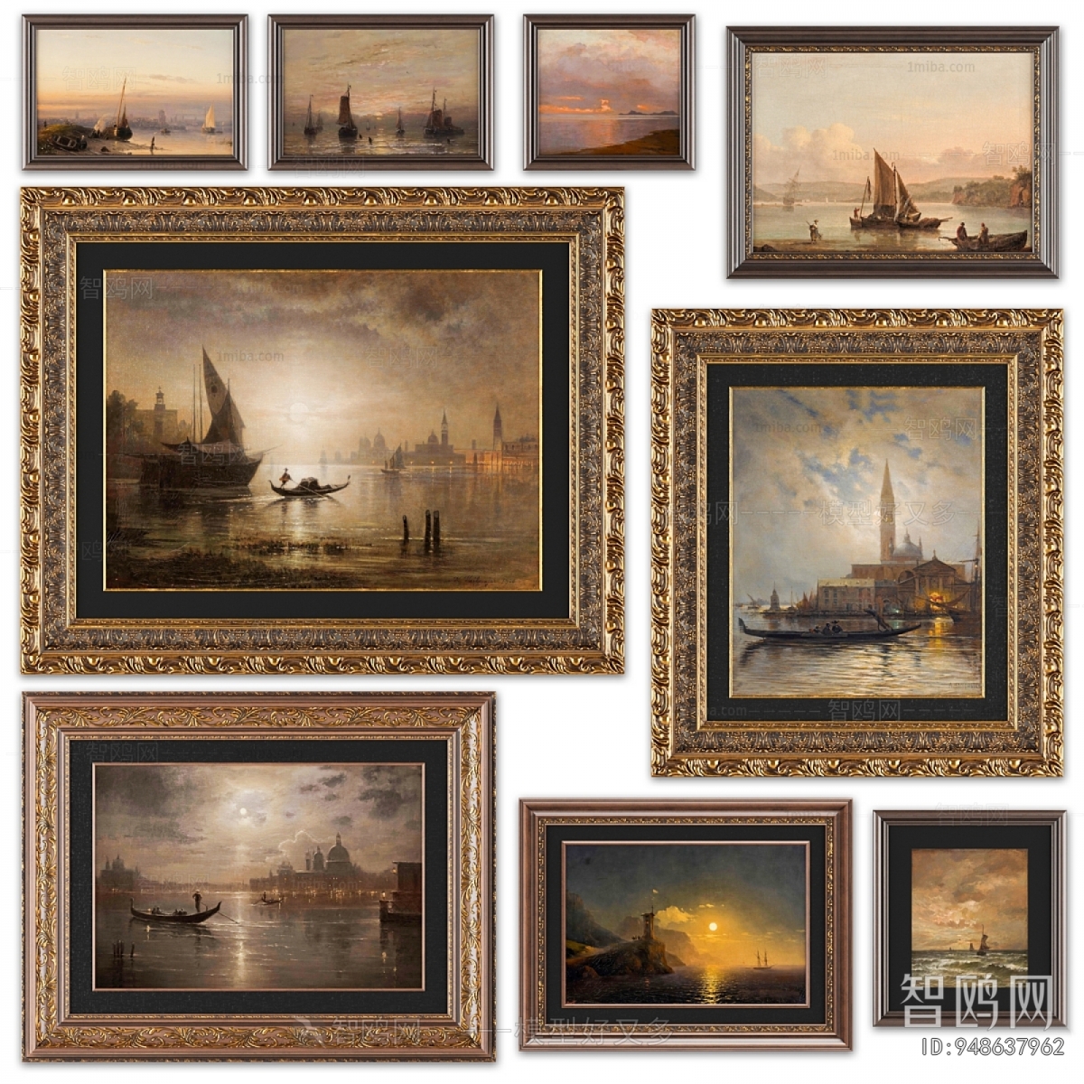 Retro Style Painting