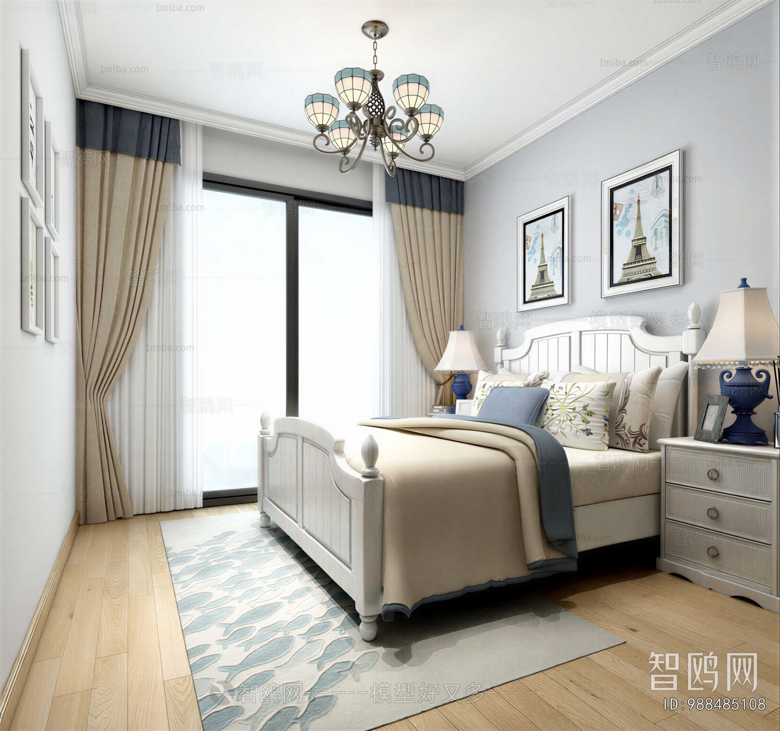 American Style Bedroom
