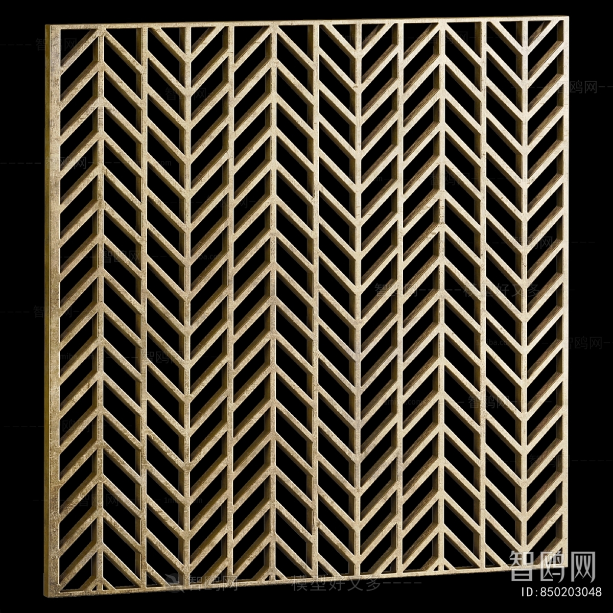 Modern Metal Screen Partition