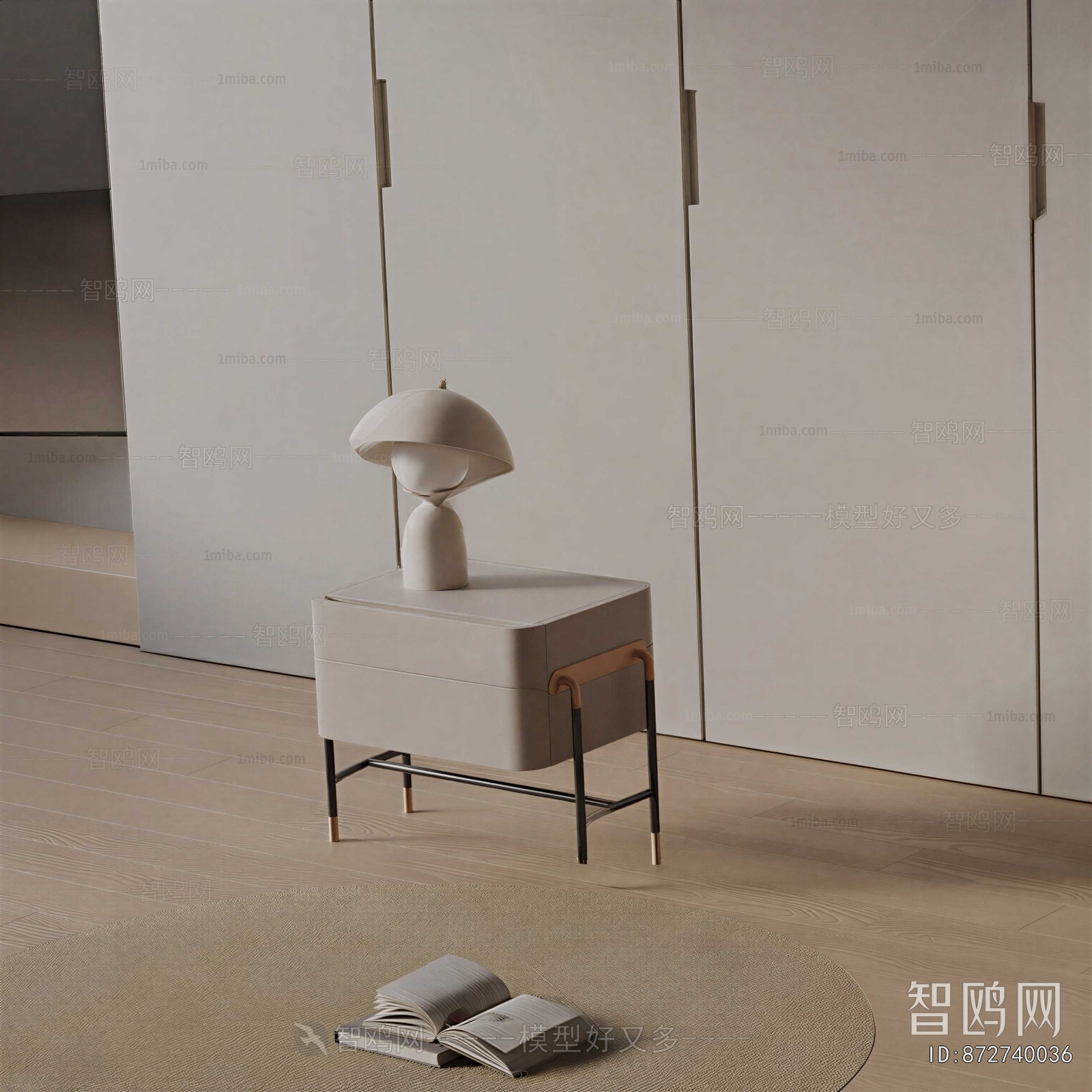 Modern Bedside Cupboard