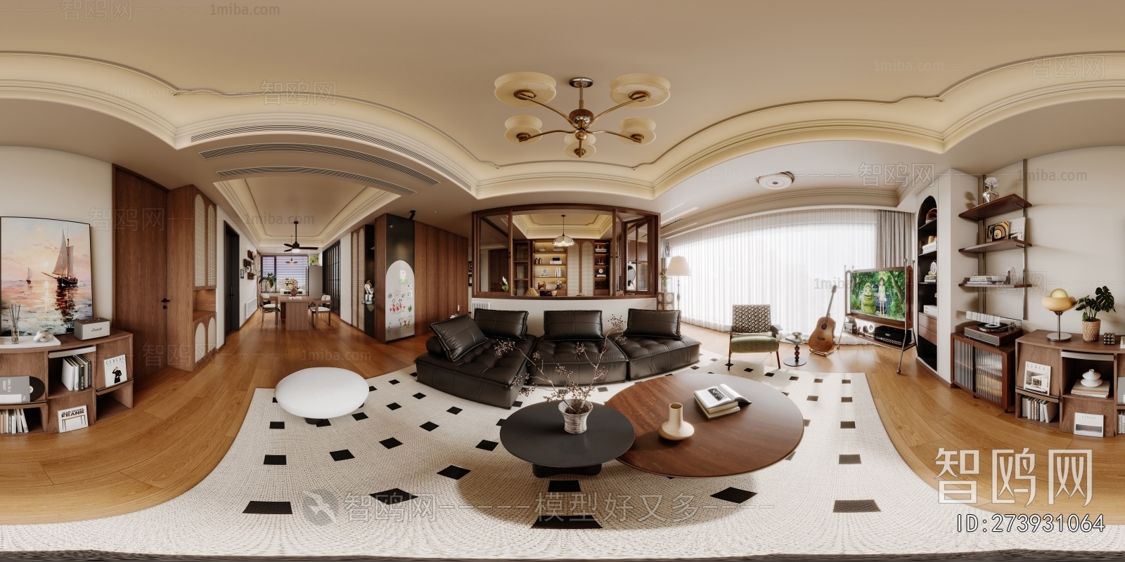 French Style A Living Room