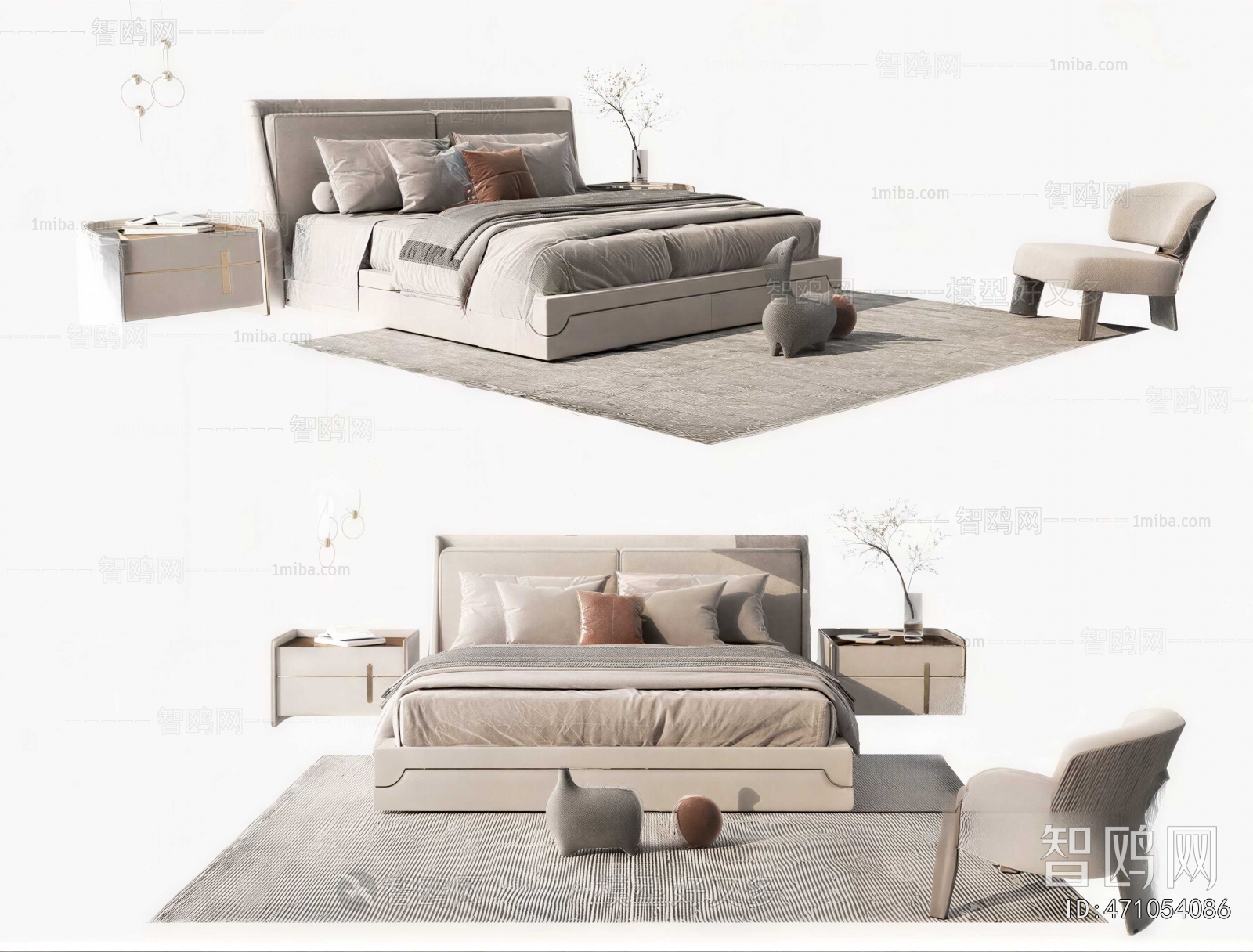 Modern Double Bed