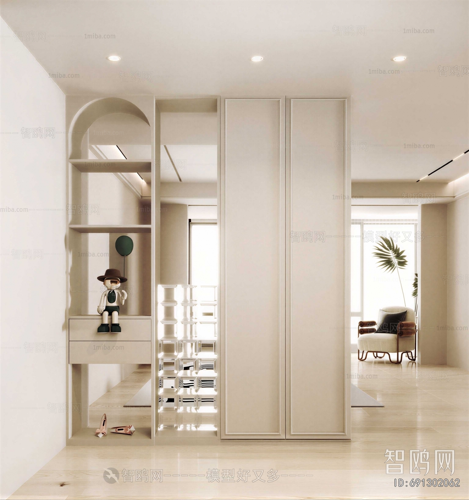 Modern Hallway