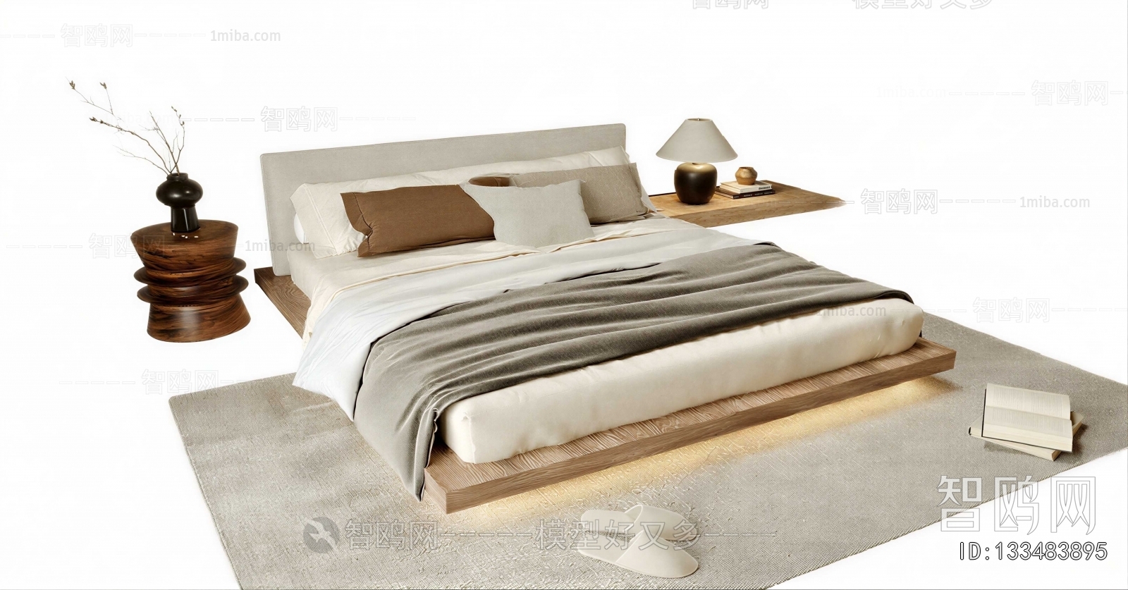 Modern Double Bed