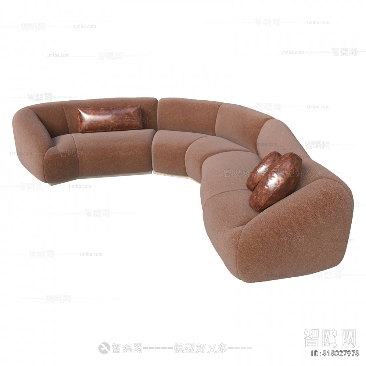 Modern Curved Sofa