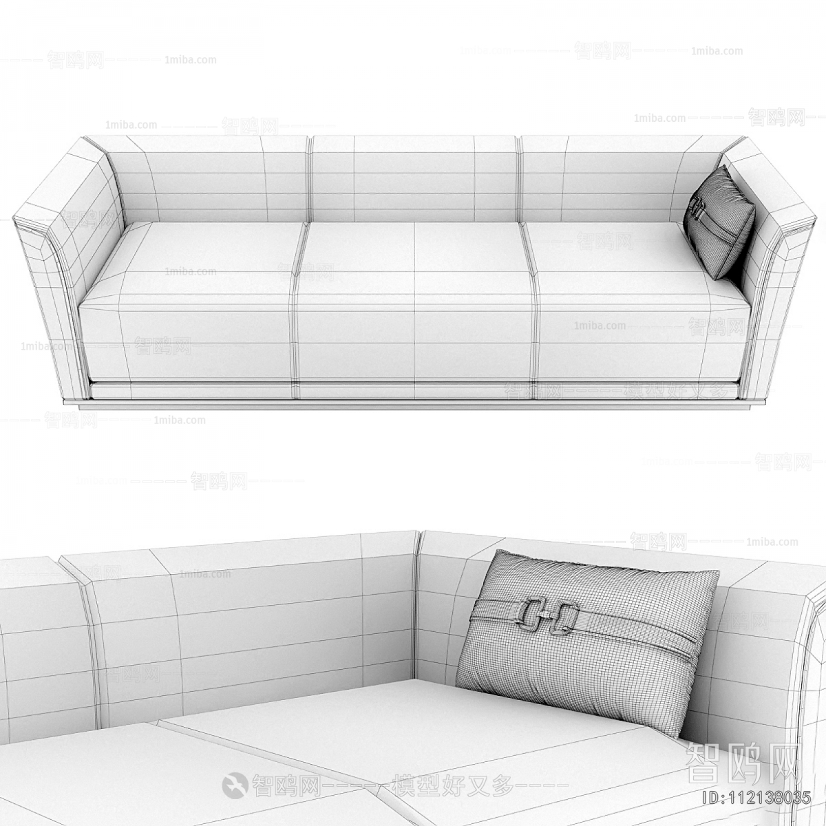 Modern Three-seat Sofa