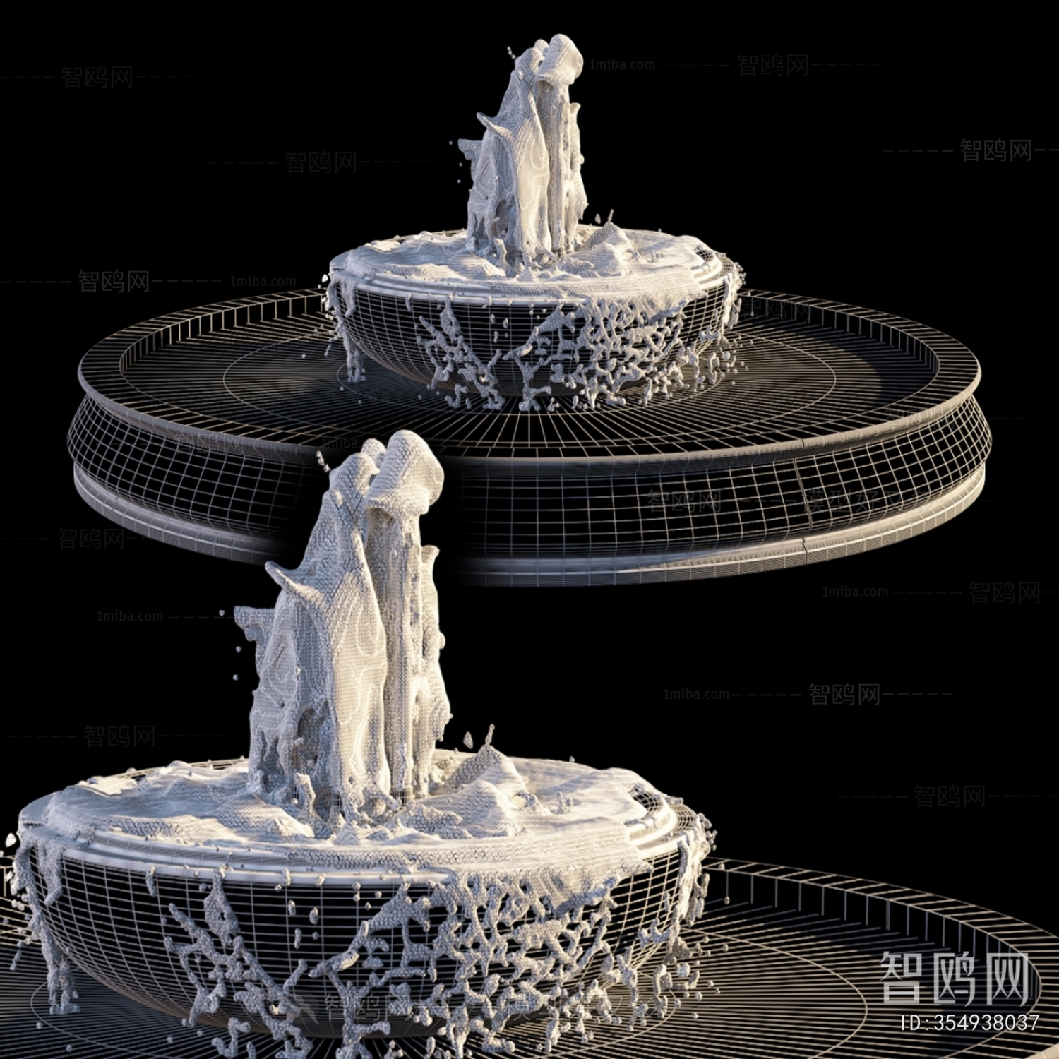 Modern Rockery Waterscape