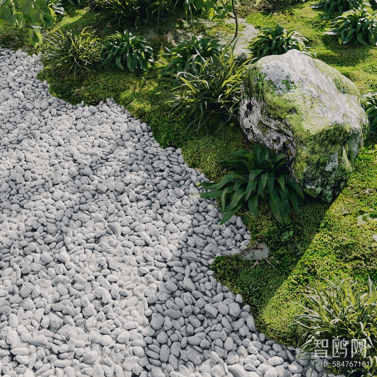 Modern Courtyard/landscape