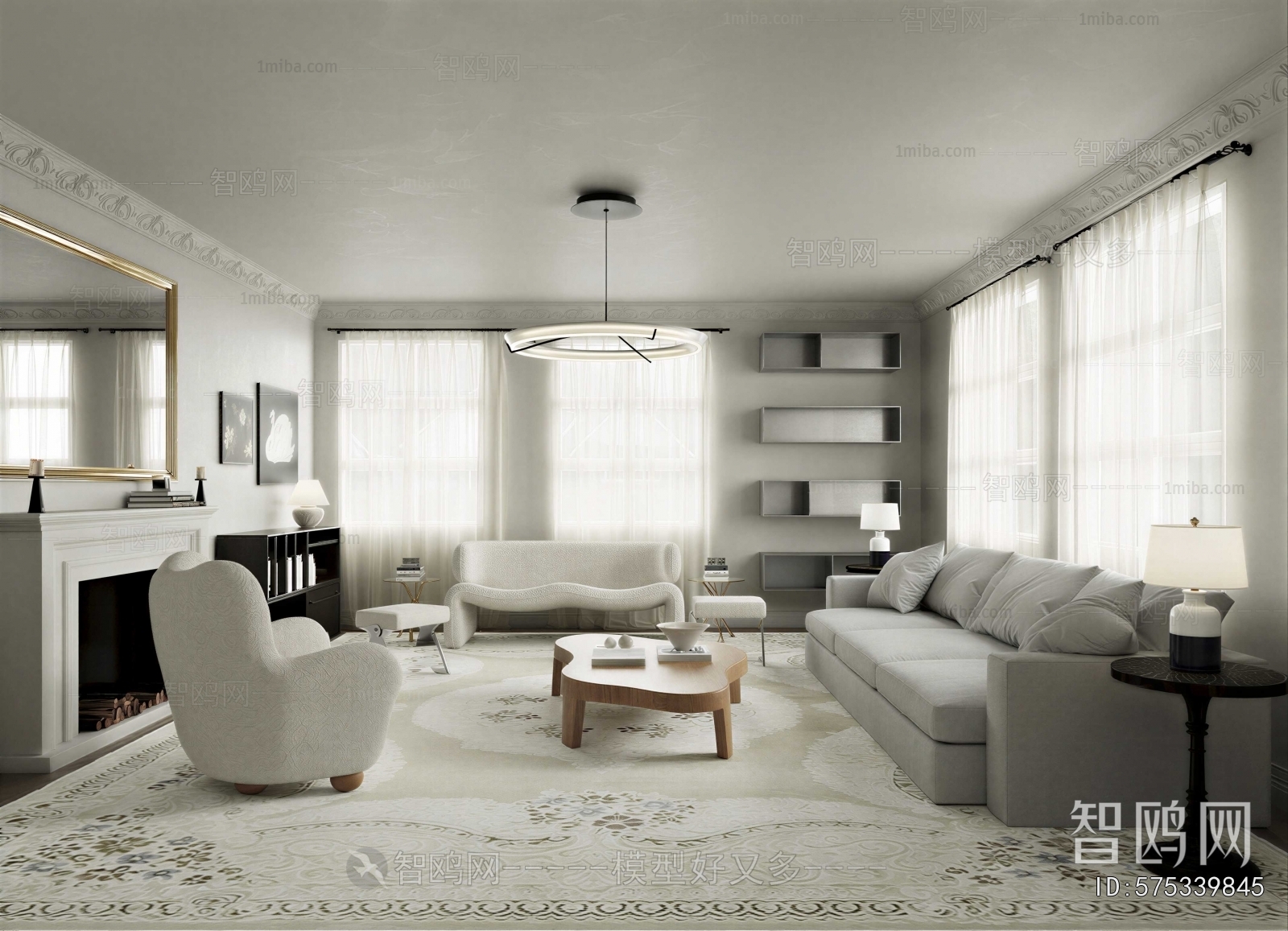 French Style A Living Room