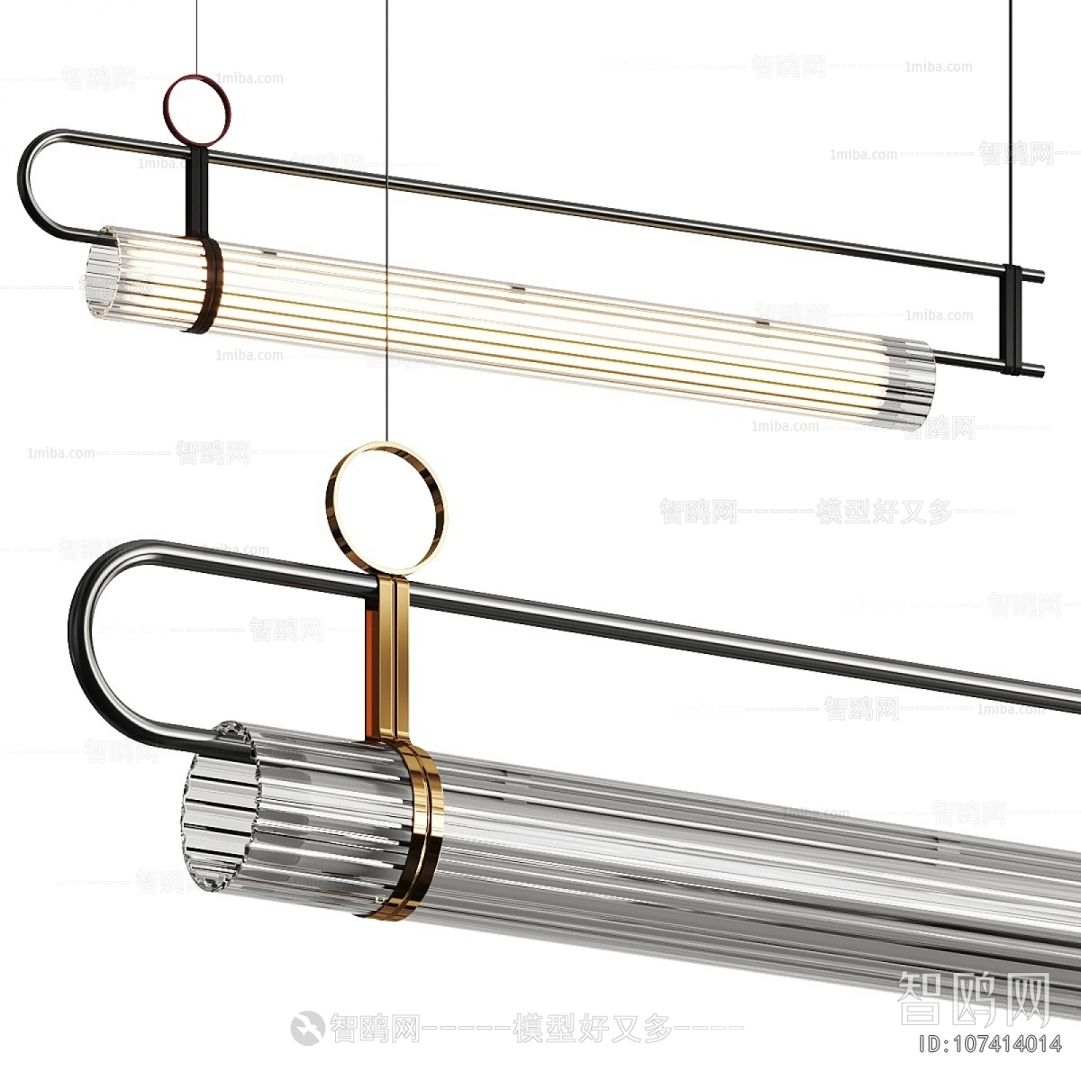 Modern Long Chandelier