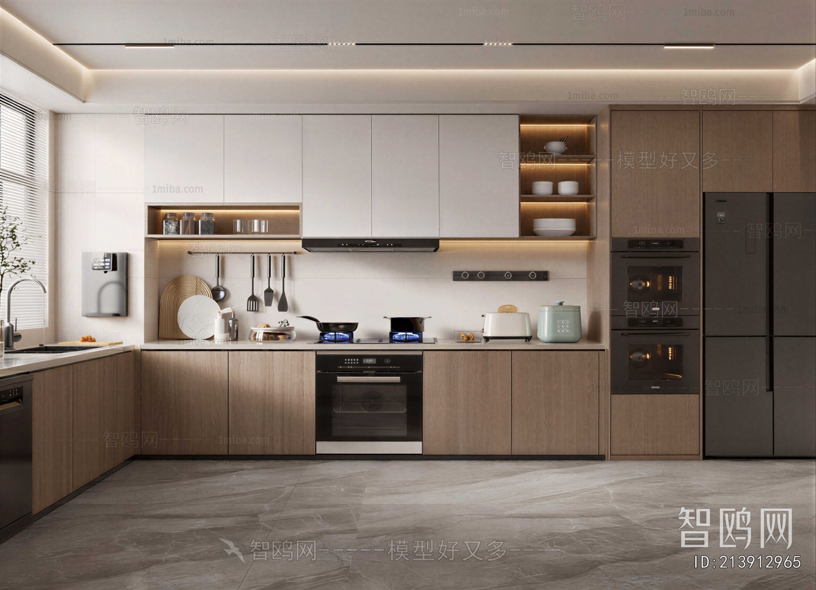 Modern The Kitchen