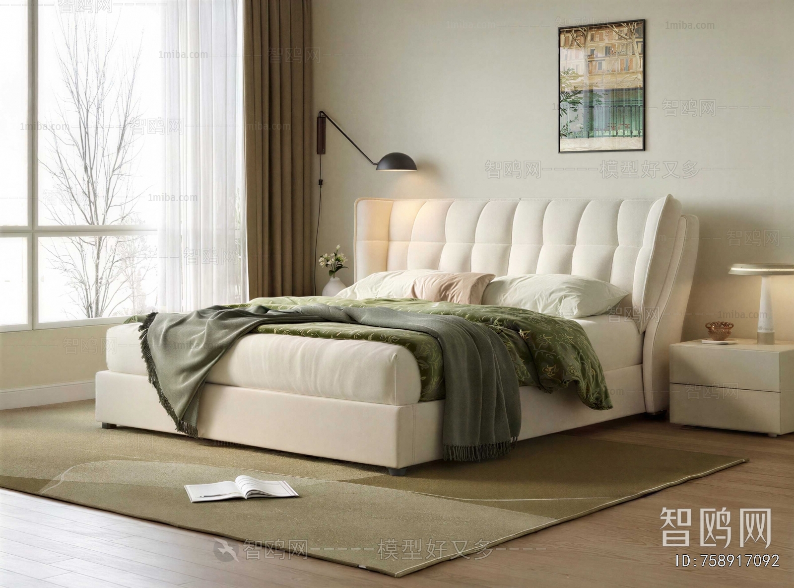 Modern Double Bed