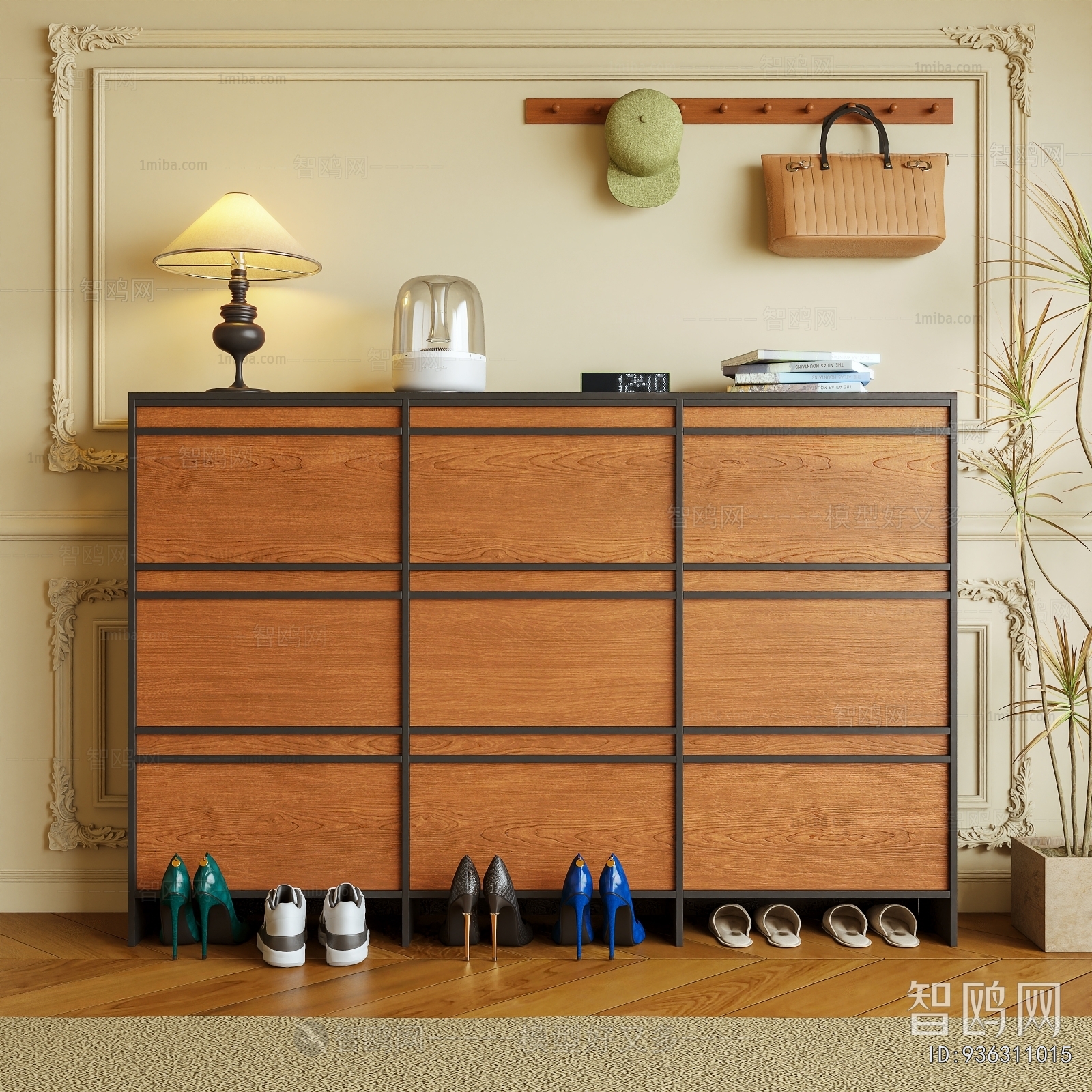 Modern Shoe Cabinet