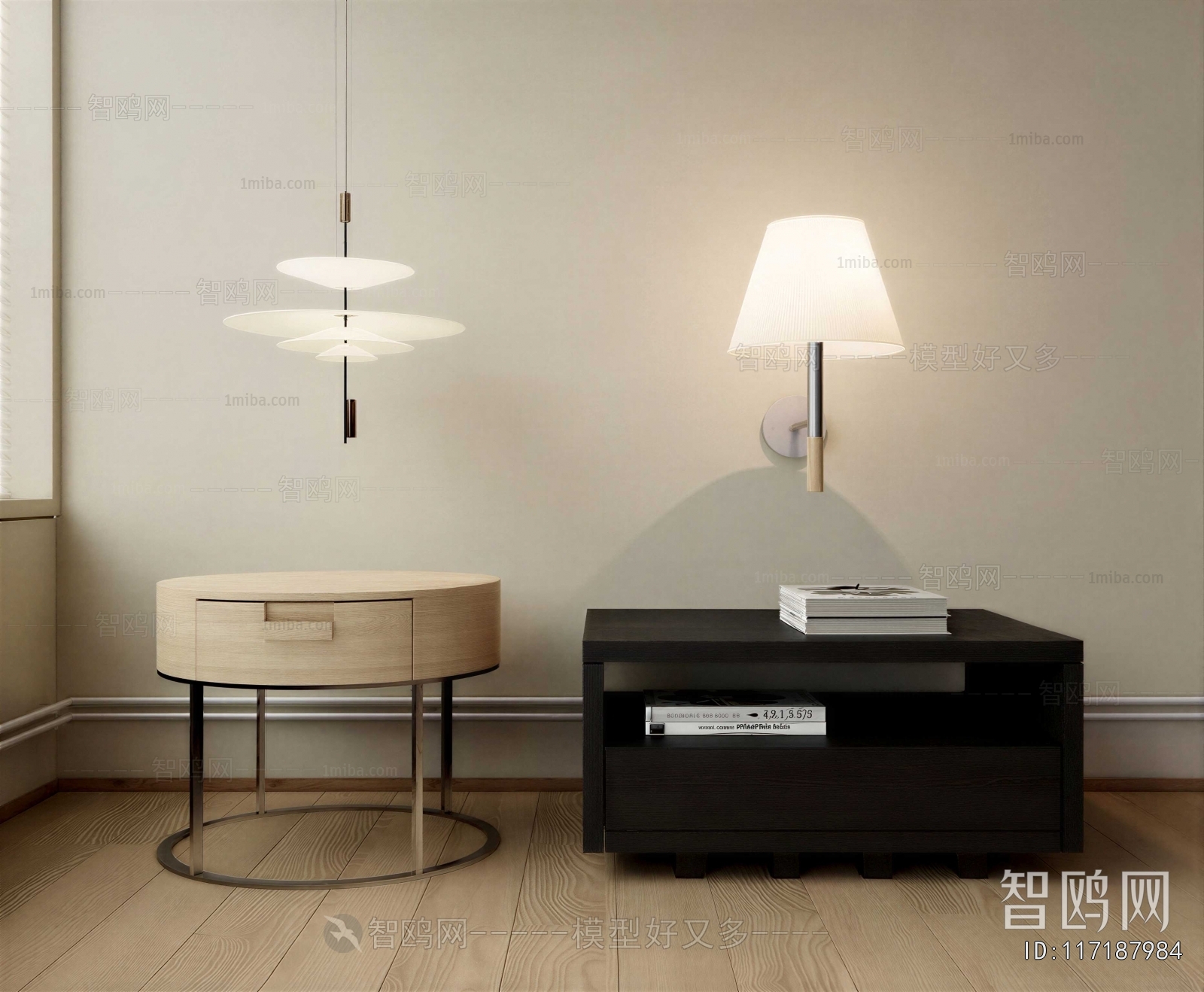 Modern Bedside Cupboard