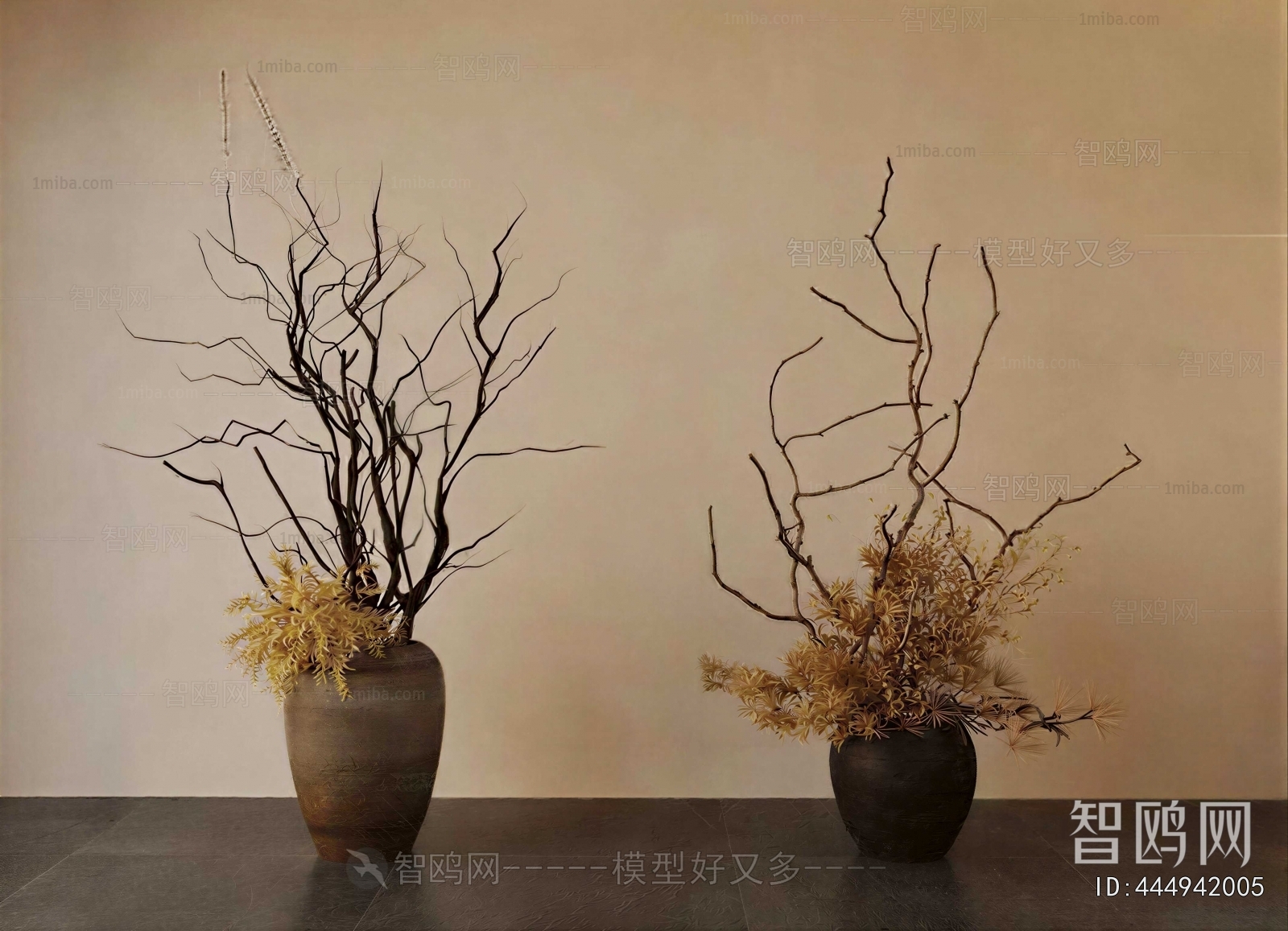 Wabi-sabi Style Dried Branch