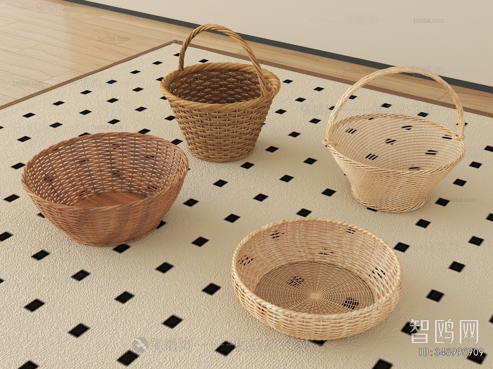 Modern Storage Basket