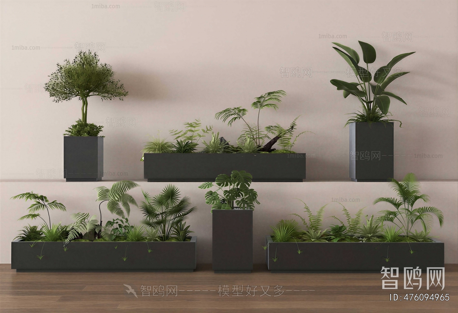 Modern Flower Bed, Flower Bowl, Flower Box