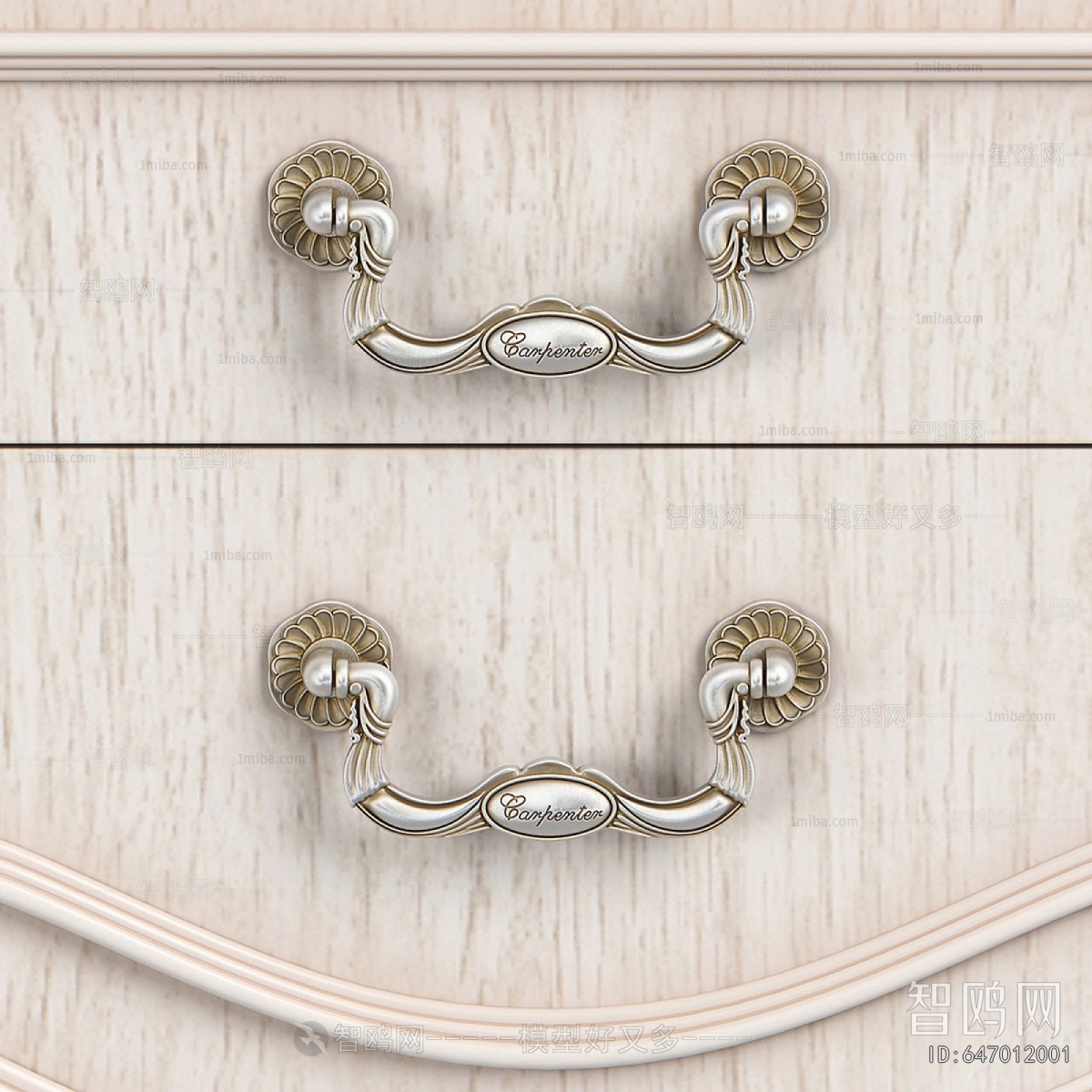 European Style Bedside Cupboard