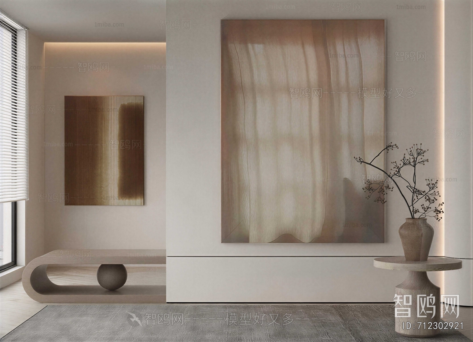 Wabi-sabi Style Painting