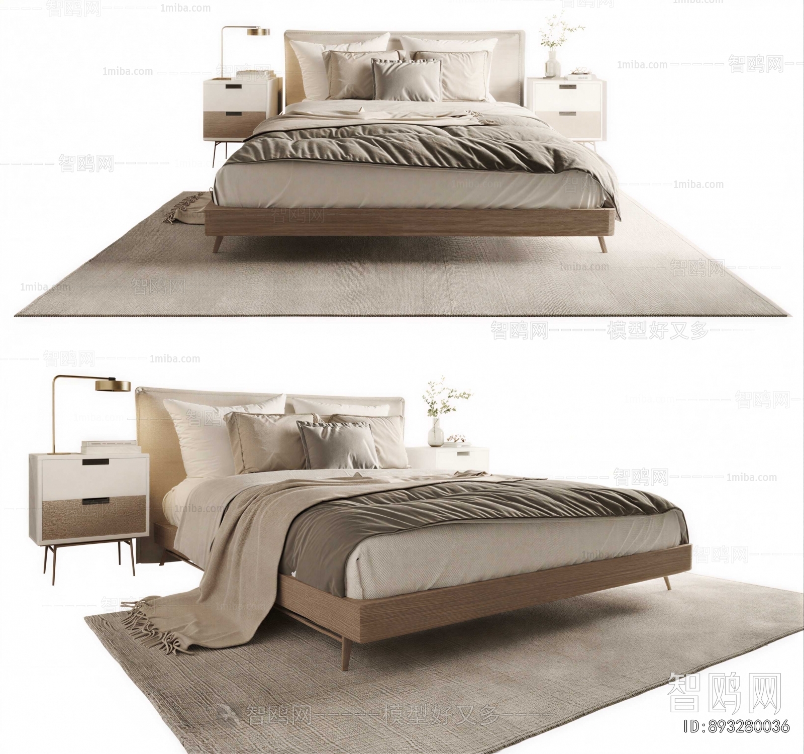 Modern Double Bed