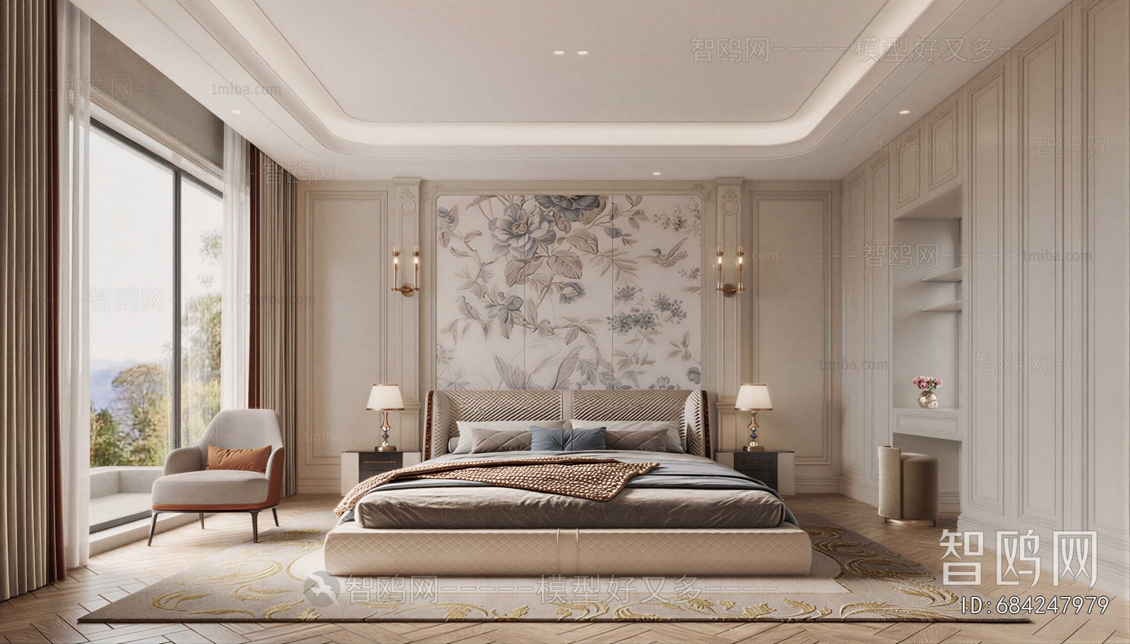 French Style Bedroom