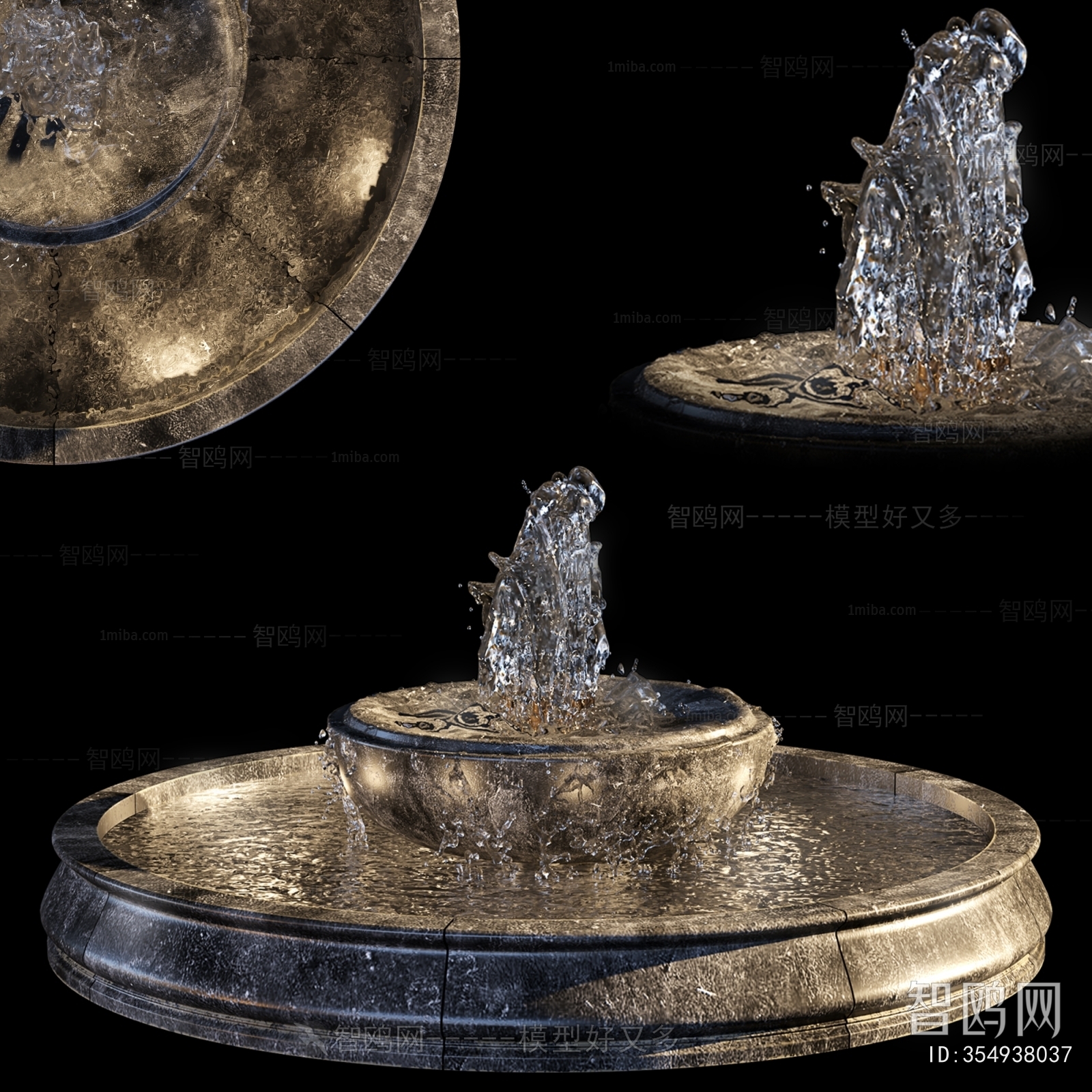 Modern Rockery Waterscape