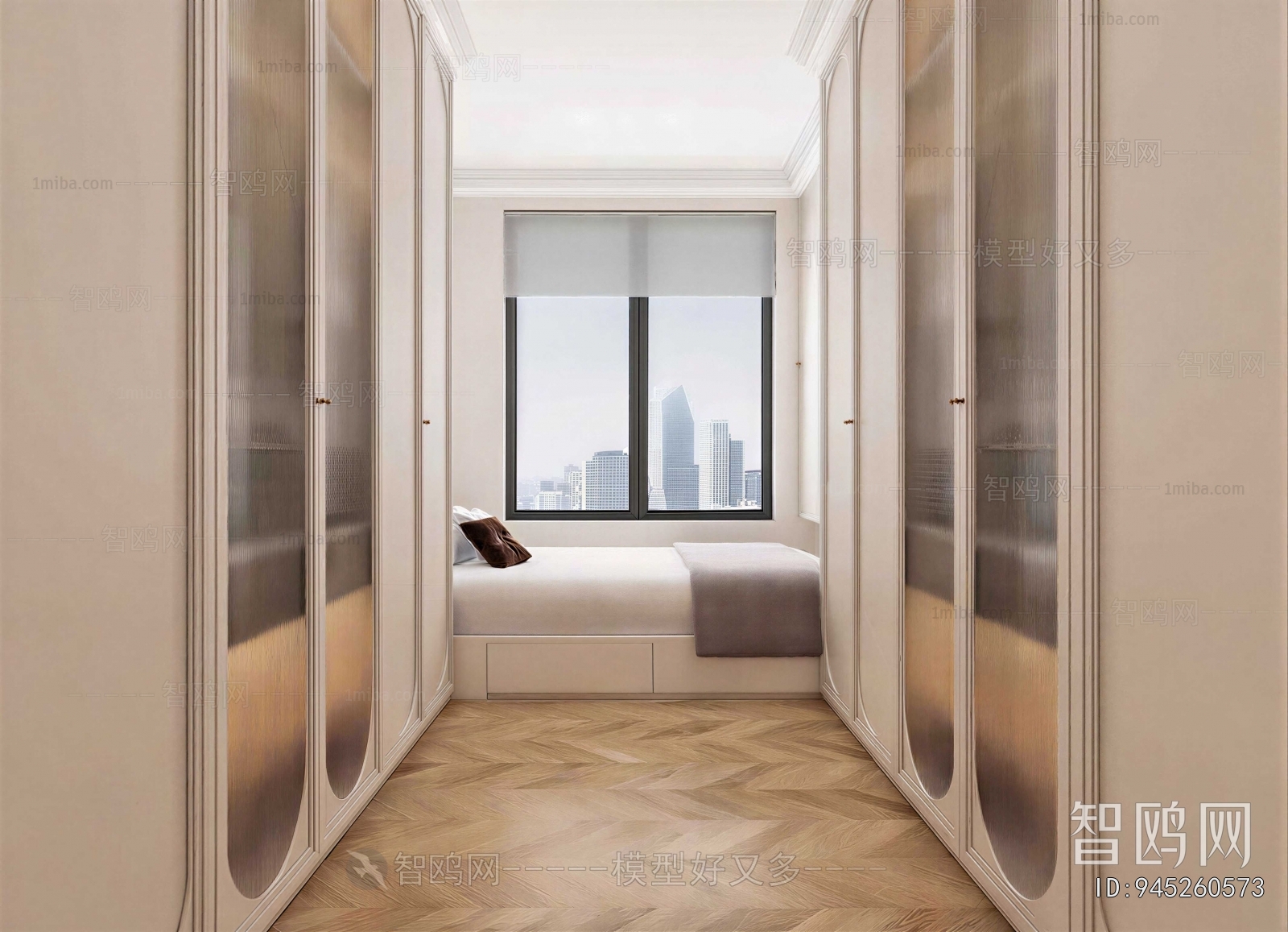 Modern Clothes Storage Area