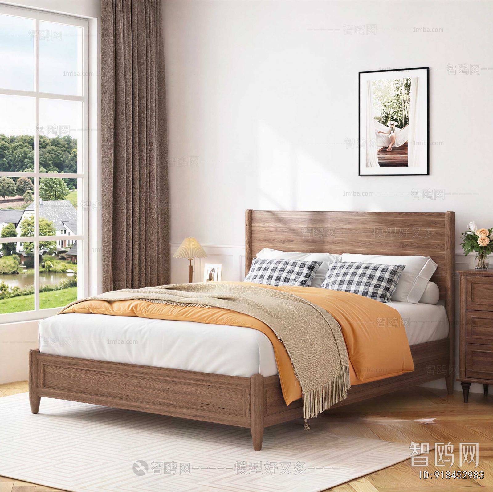 Modern Double Bed