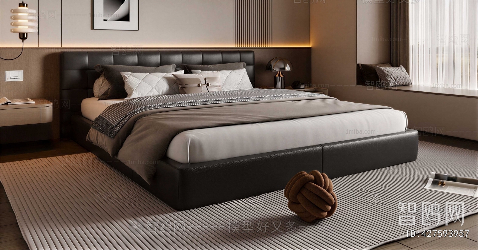 Modern Double Bed