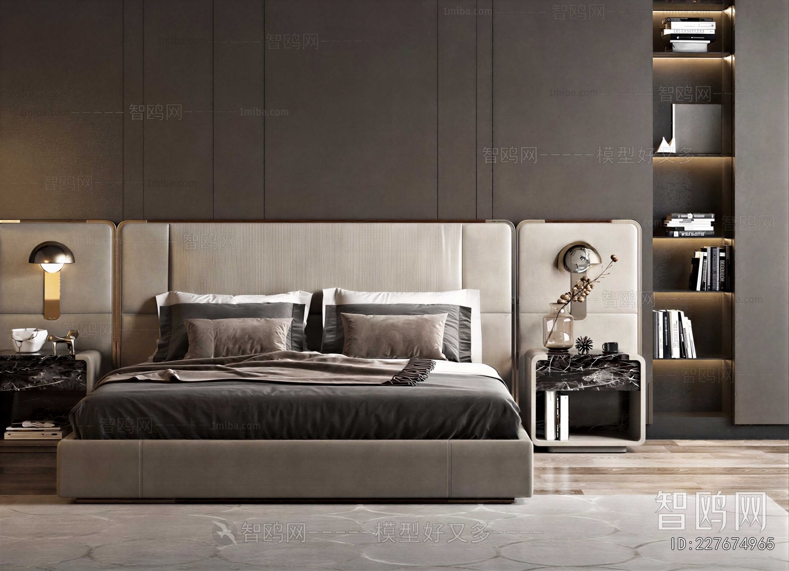 Modern Double Bed