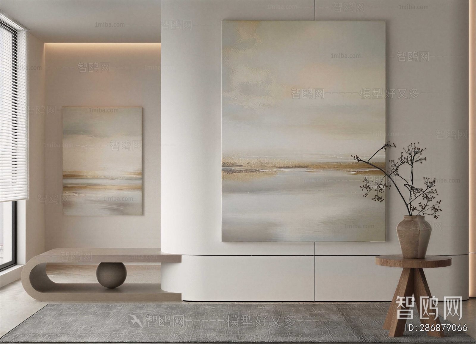 Wabi-sabi Style Painting