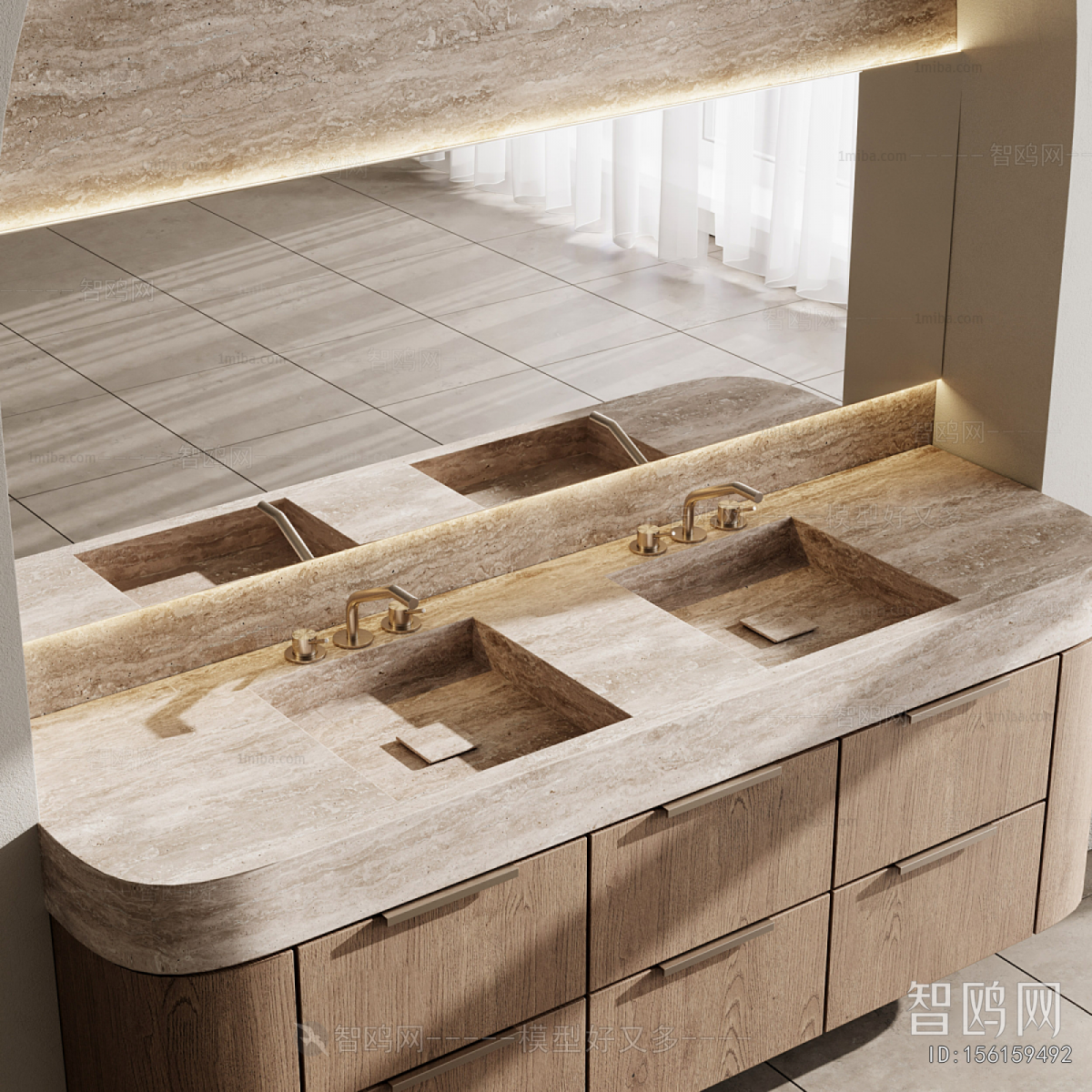 Modern Bathroom Cabinet