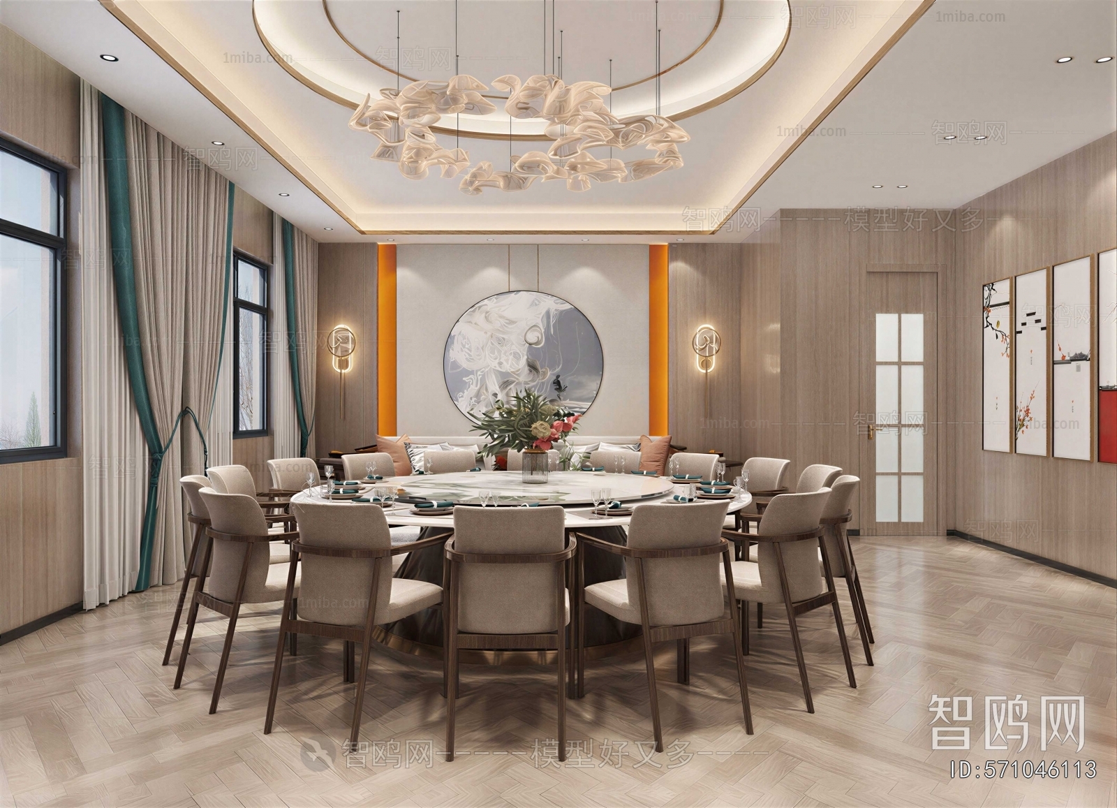 New Chinese Style Restaurant Box