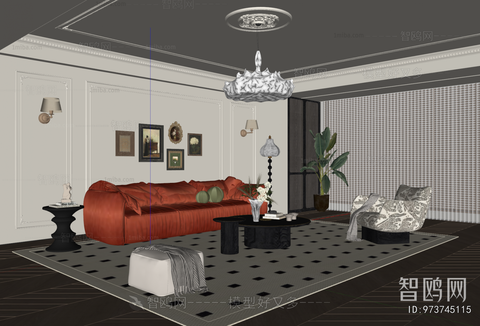 French Style A Living Room