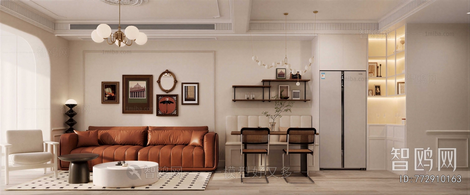 French Style A Living Room