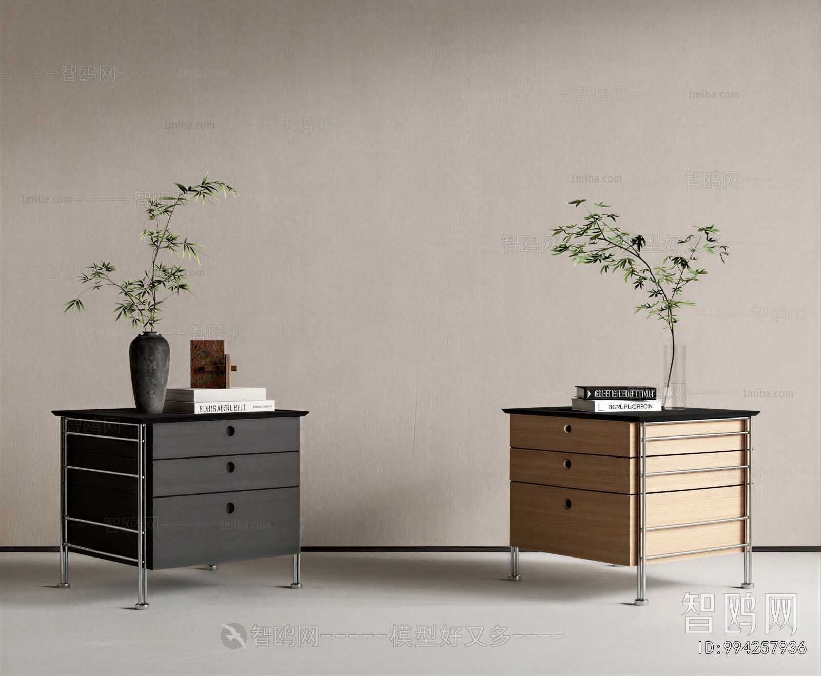 Modern Bedside Cupboard