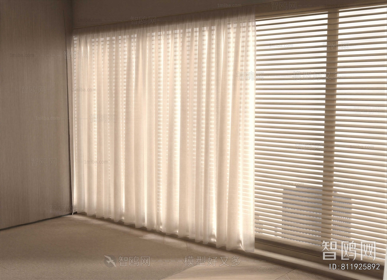 Wabi-sabi Style The Curtain