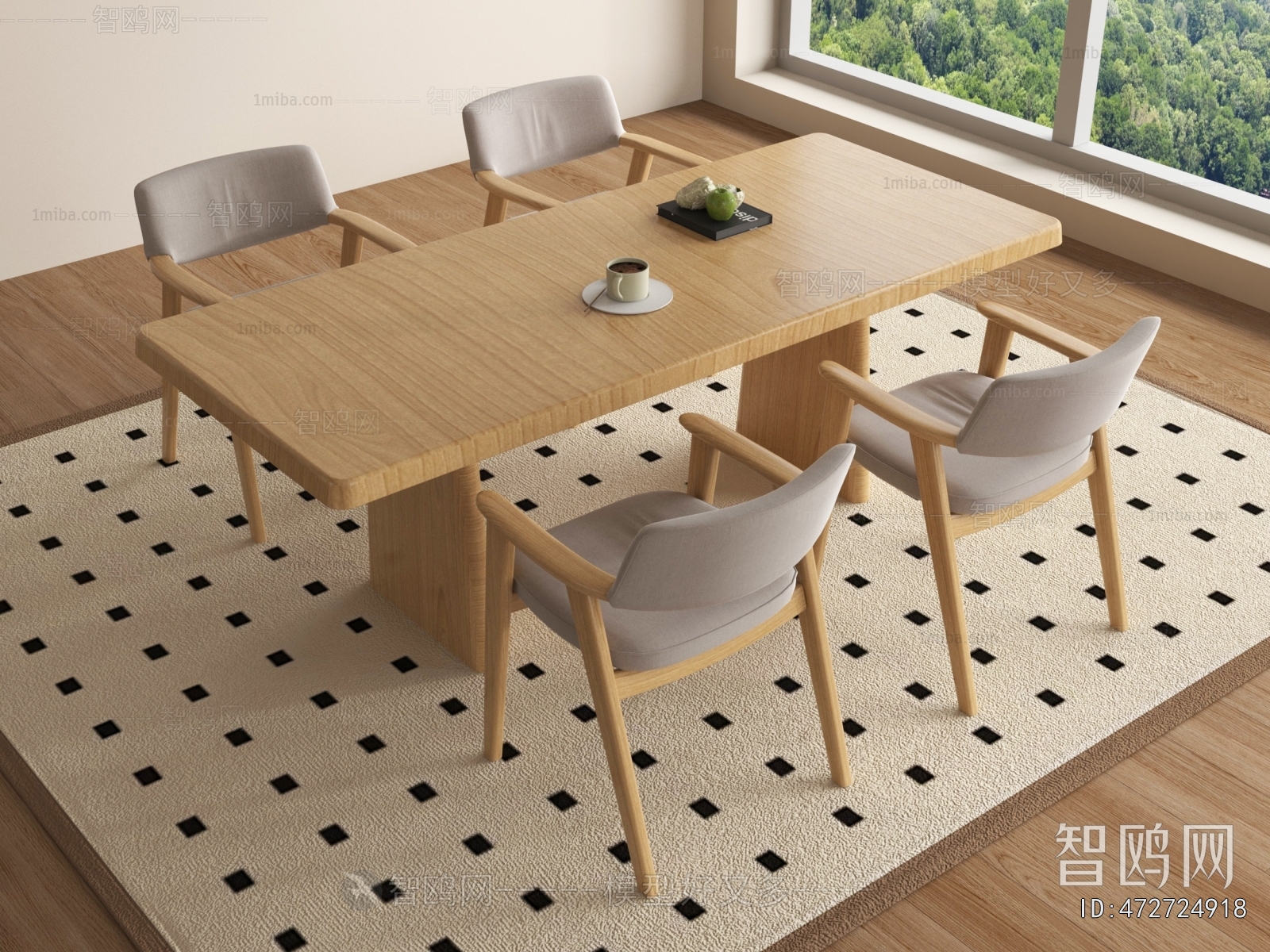 Modern Leisure Table And Chair