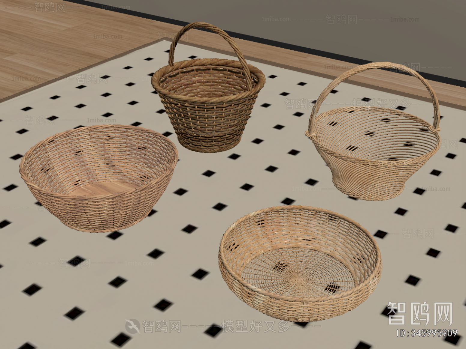 Modern Storage Basket