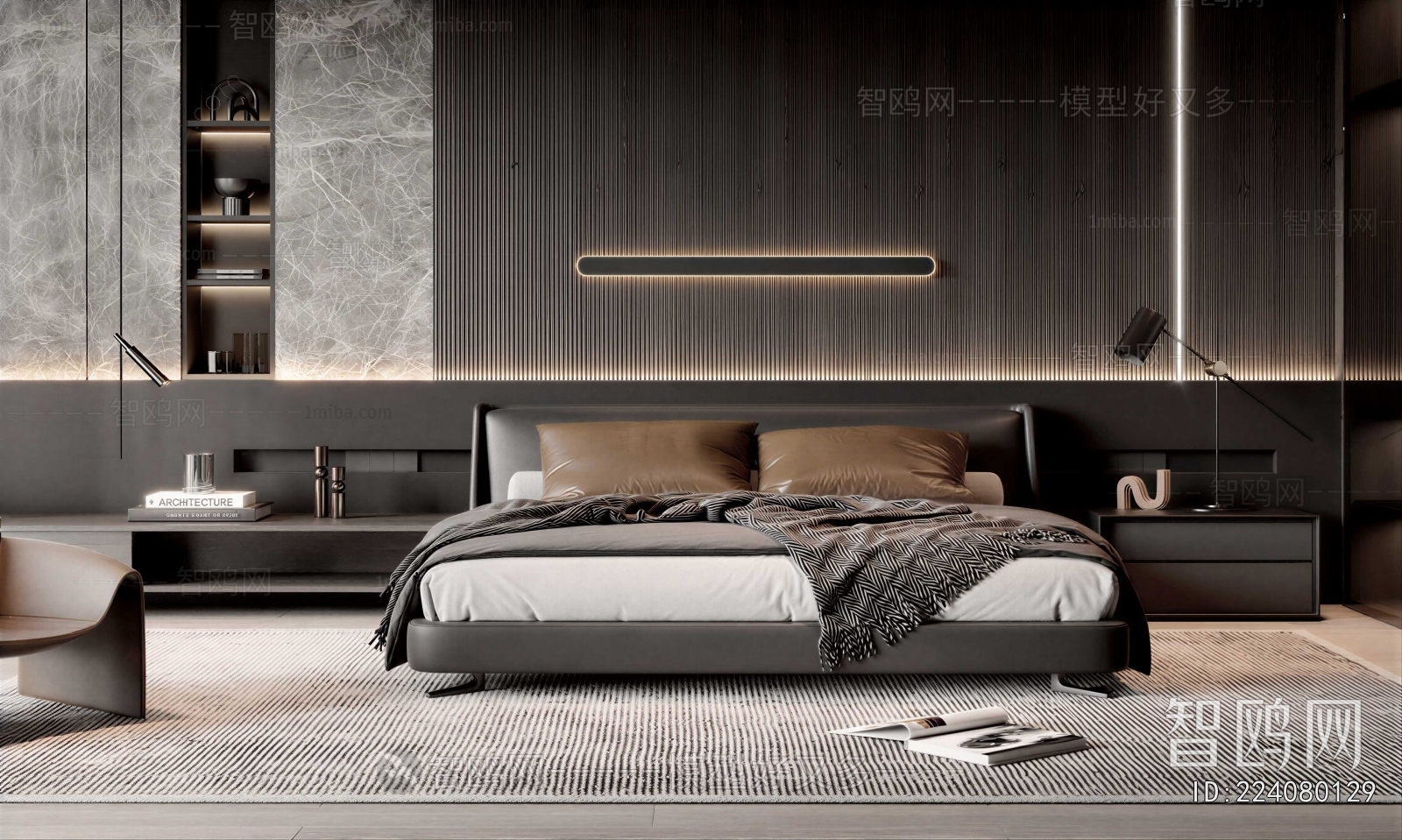 Modern Double Bed