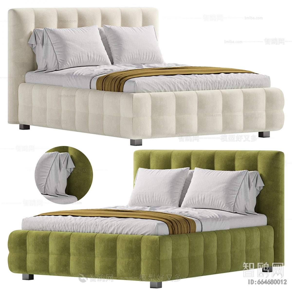Modern Double Bed