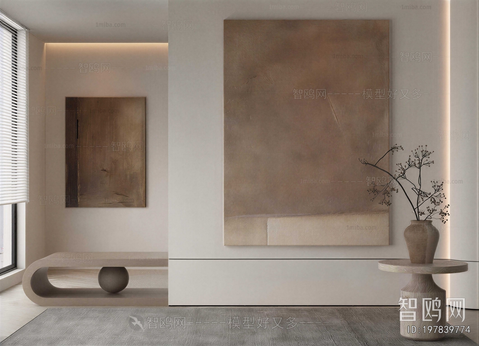 Wabi-sabi Style Painting