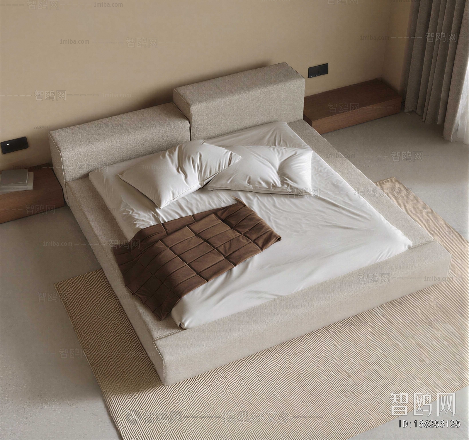 Modern Double Bed