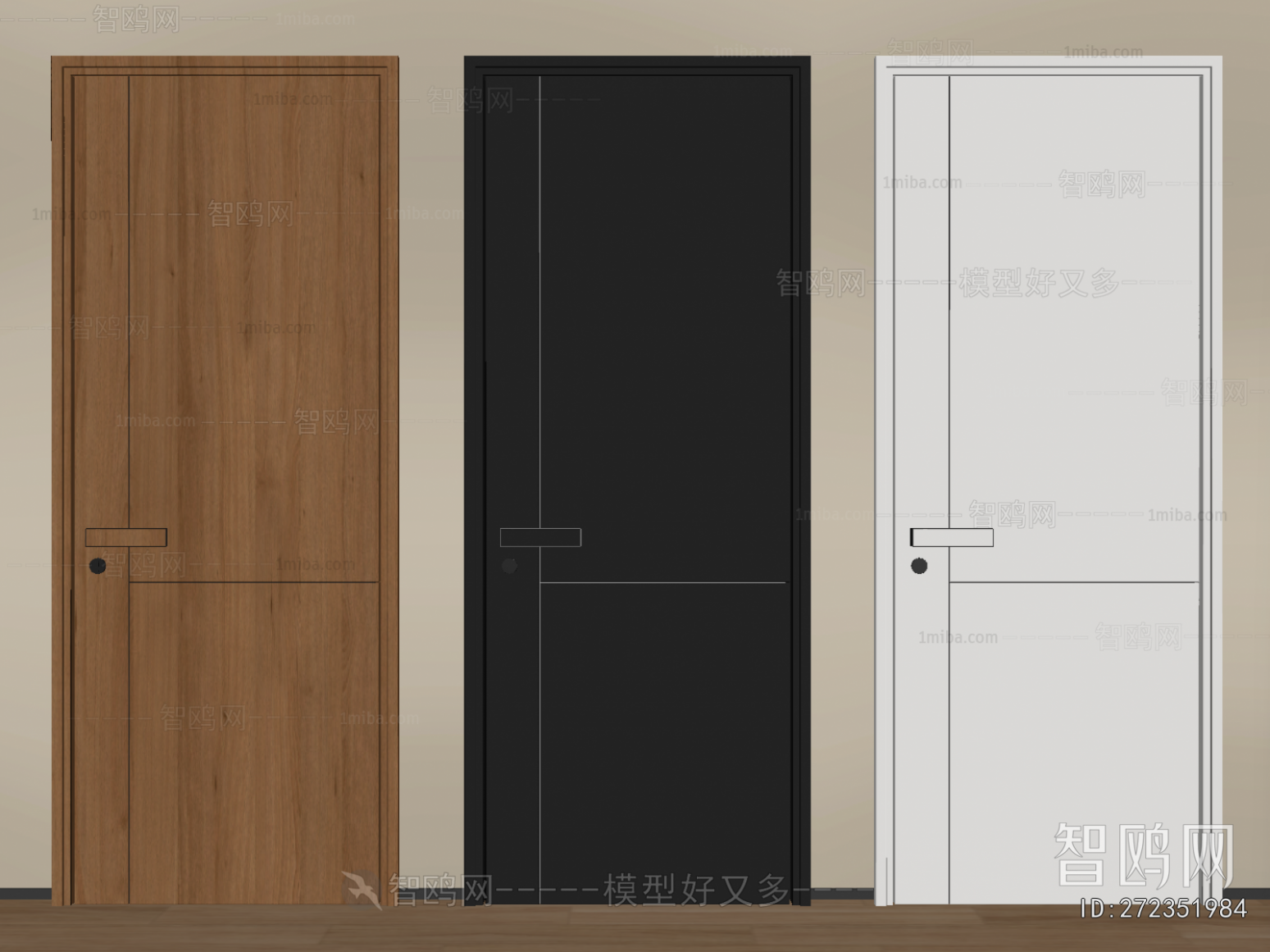 Modern Single Door